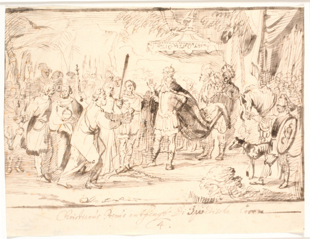 Christian I. wird als König von Schweden gefeiert, Mai 1458 von Jürgen Ovens