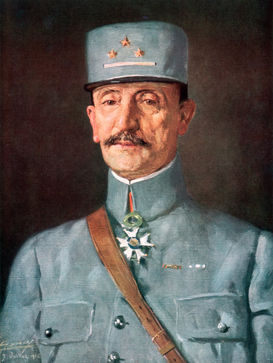 General Mazel, französischer Offizier im Ersten Weltkrieg, 1916, 1926 von Juilliet