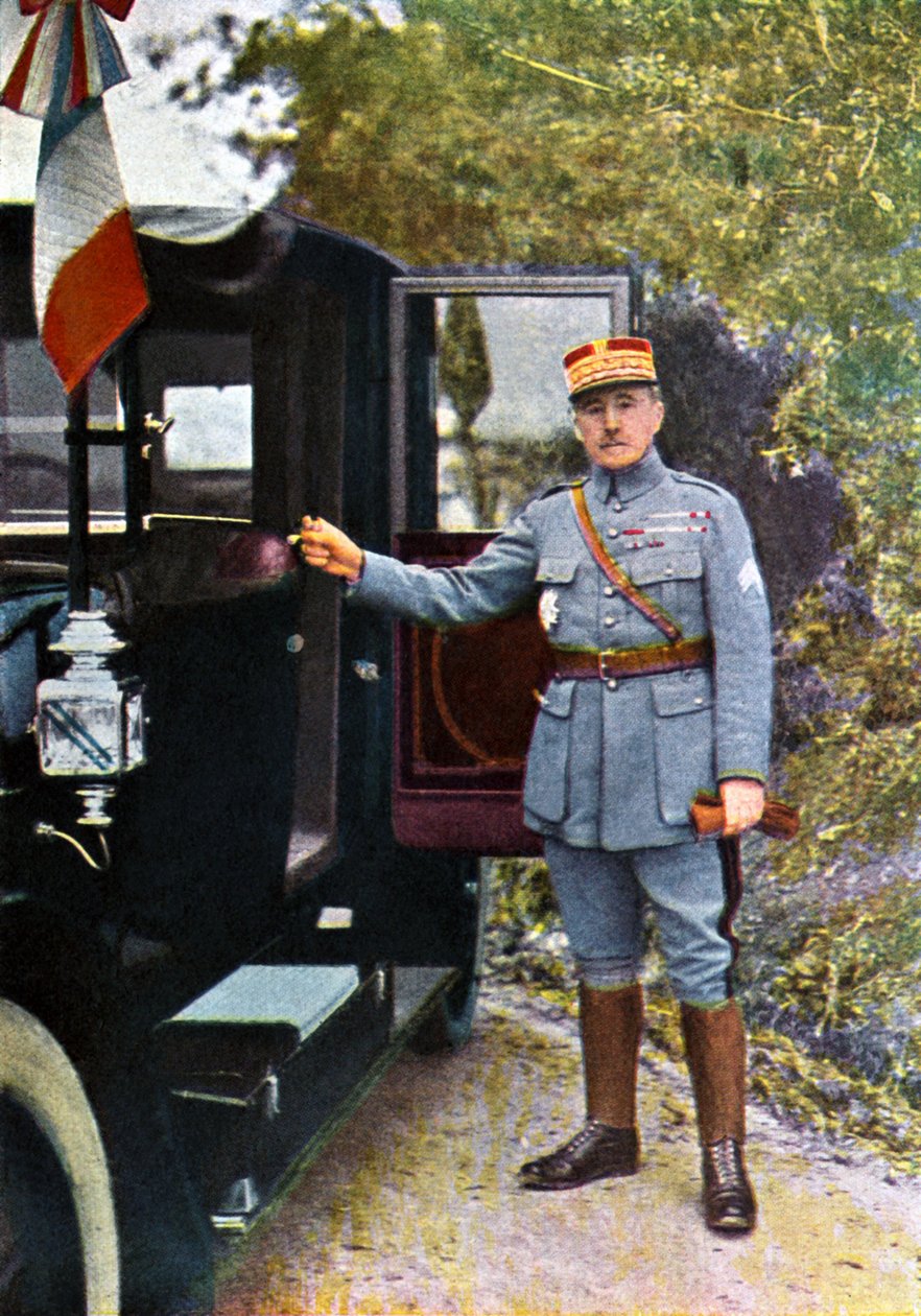 Robert Nivelle, September 1916 von Jules Gervais Courtellemont