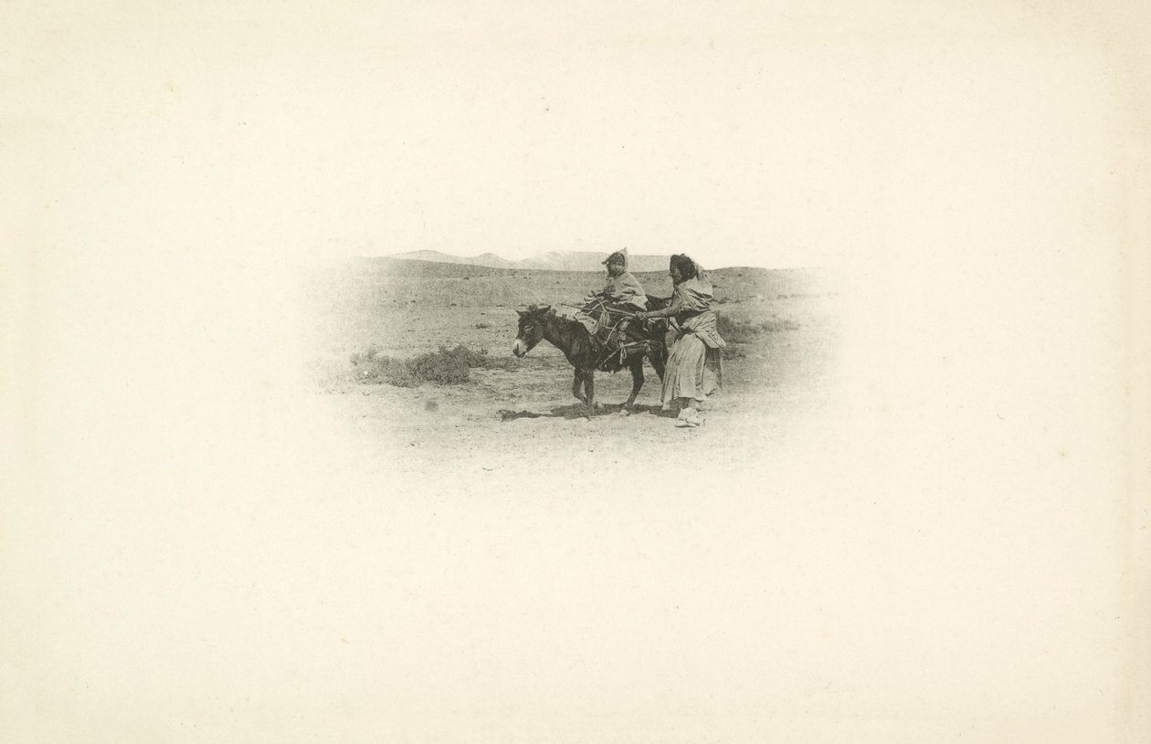 Eine von Jules Gervais-Courtellemonts Ansichten von Algerien von Jules (after) Gervais-Courtellemont