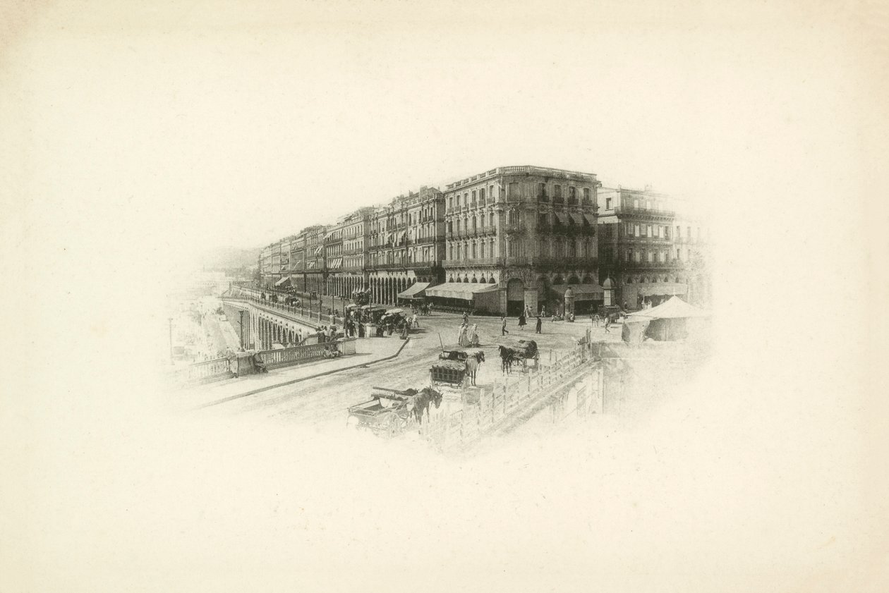 Eine von Jules Gervais-Courtellemonts Ansichten von Algerien von Jules (after) Gervais-Courtellemont