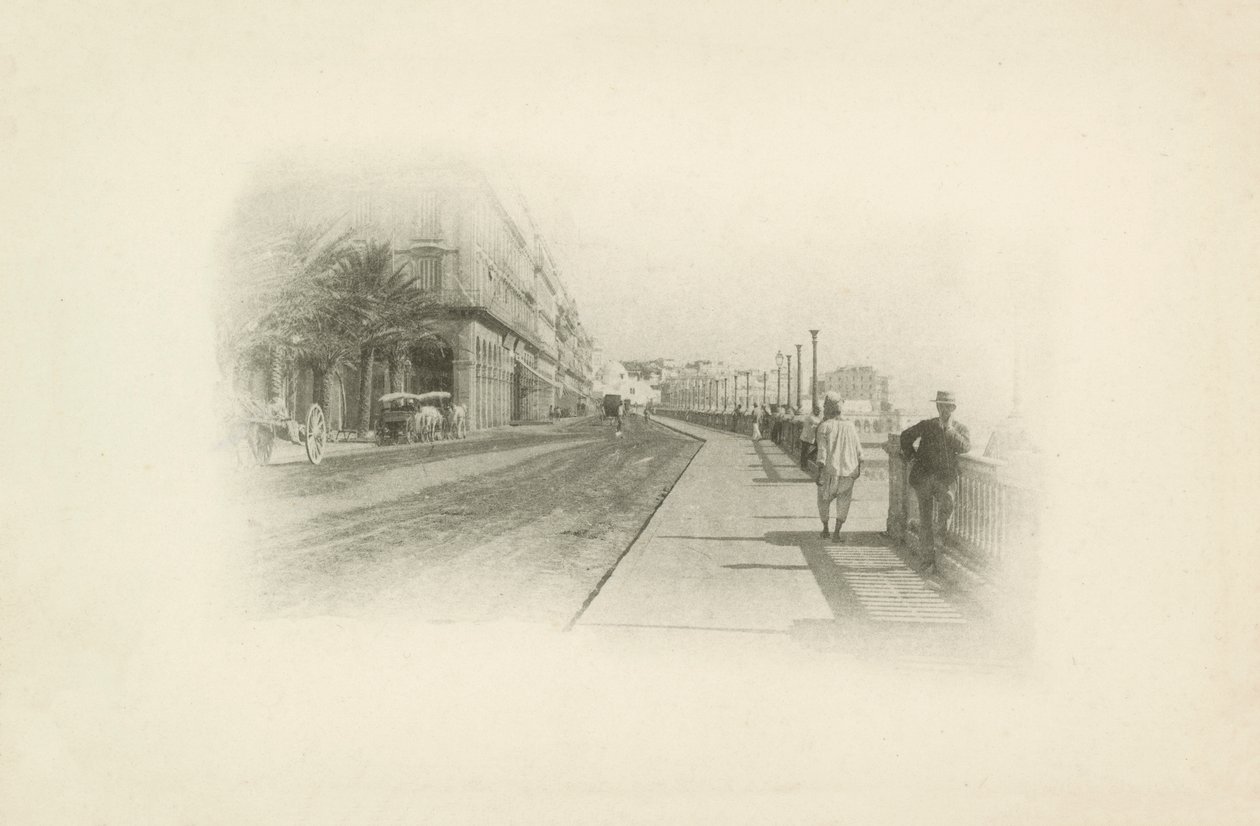 Eine von Jules Gervais-Courtellemonts Ansichten von Algerien von Jules (after) Gervais-Courtellemont