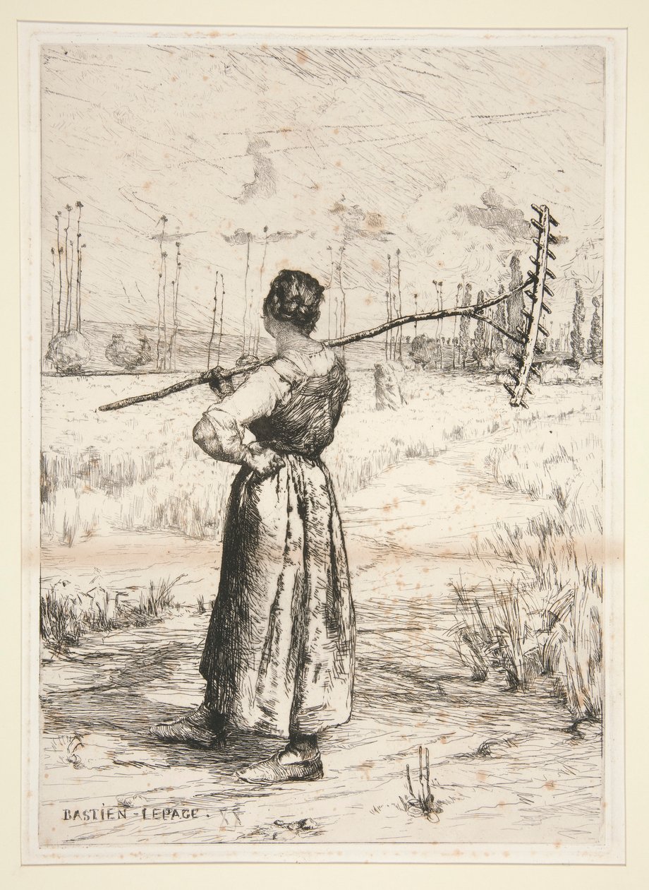 Rückkehr vom Feld von Jules Bastien Lepage