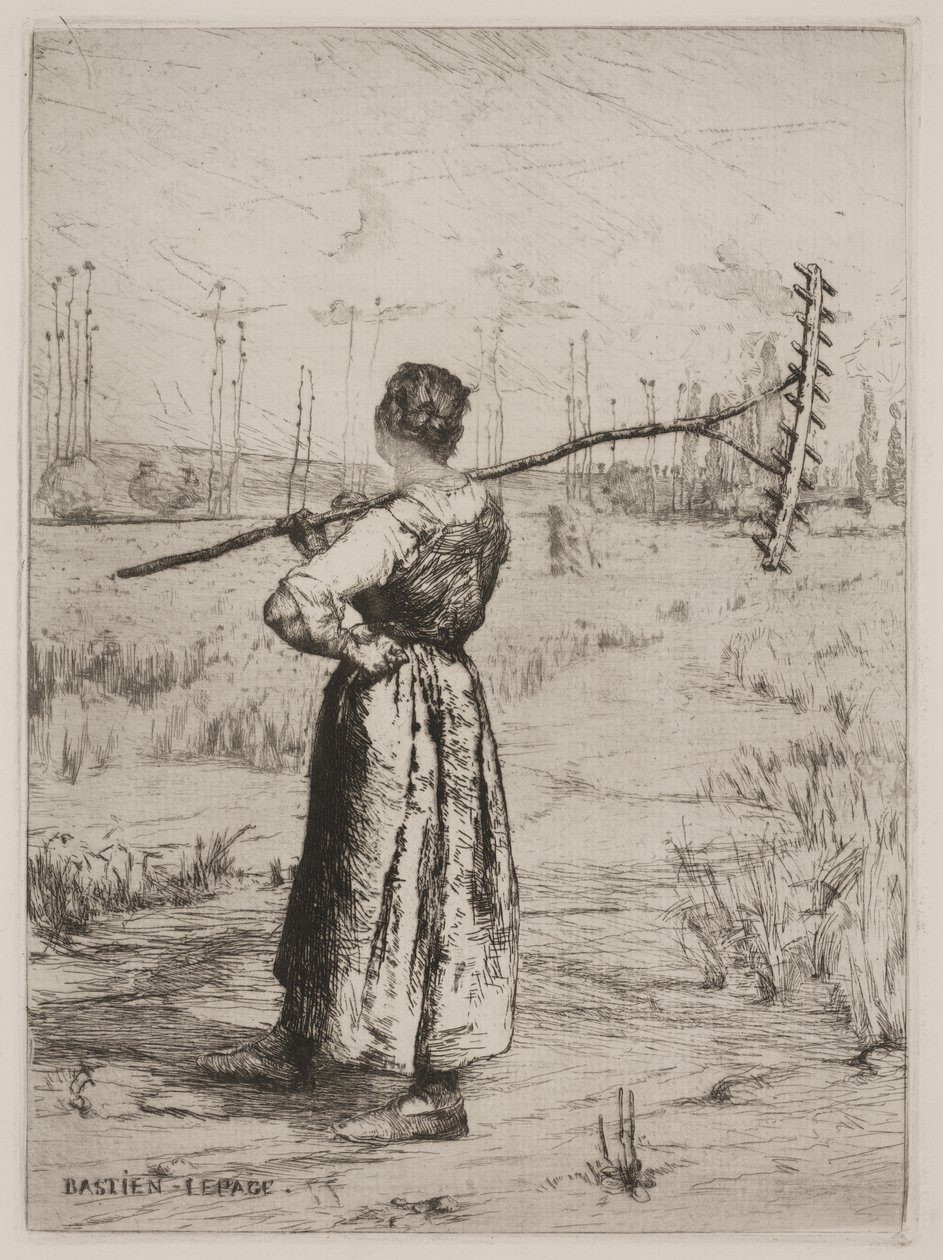 Rückkehr von den Feldern von Jules Bastien Lepage