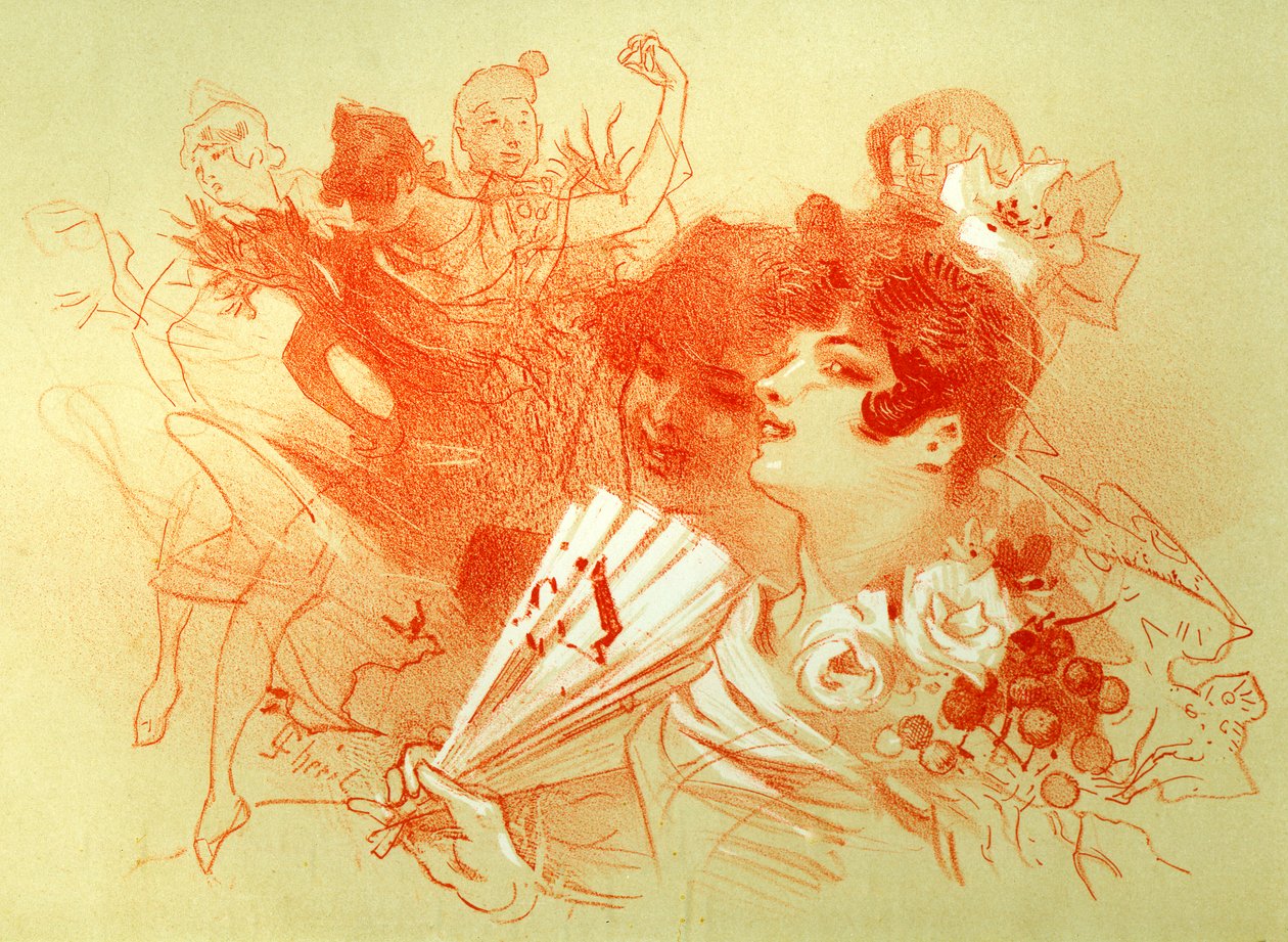 Beim Ball von Jules Cheret
