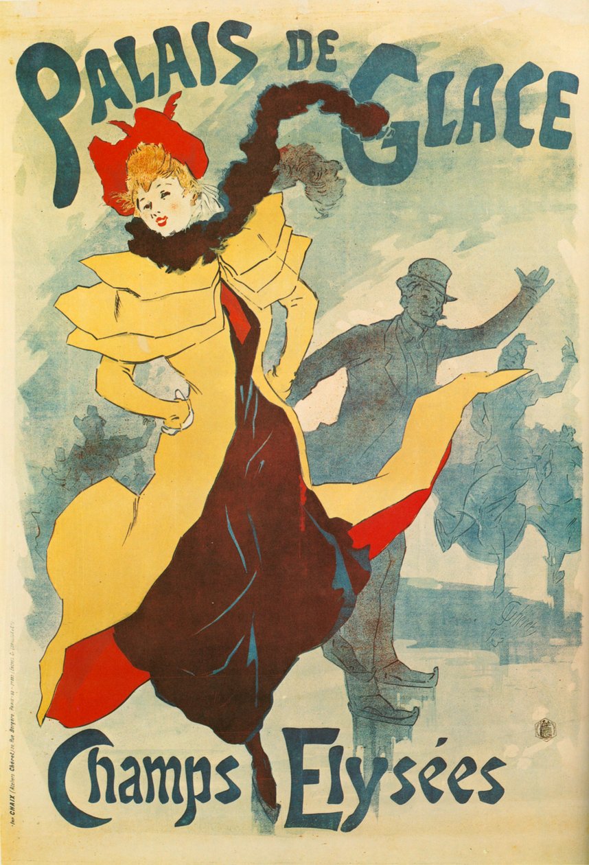 Jules Chéret: Palais de Glace - Champs Élysées (Litho) von Jules Cheret