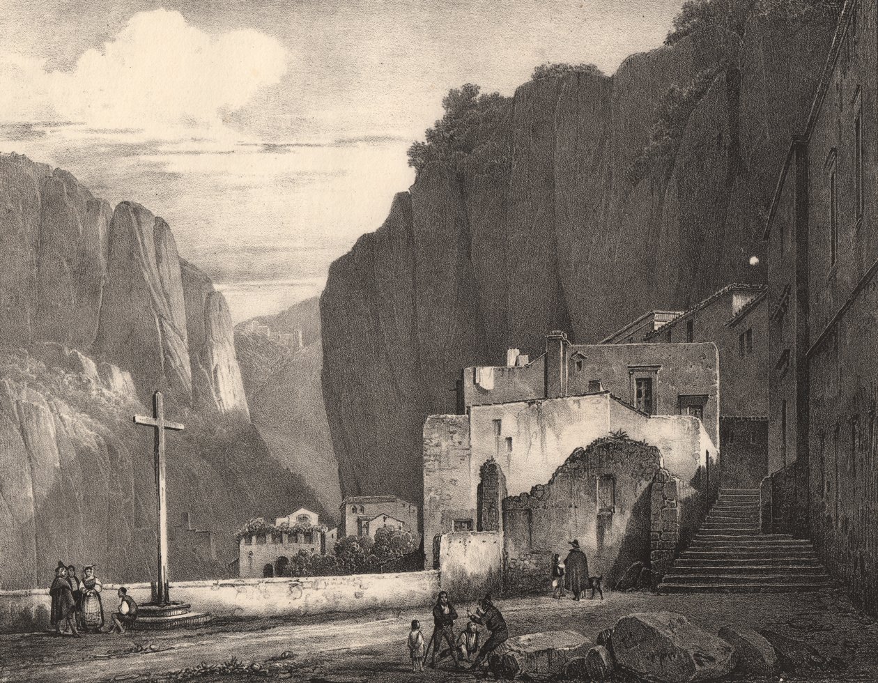 Ansicht von Amalfi, Kampanien von Jules Coignet