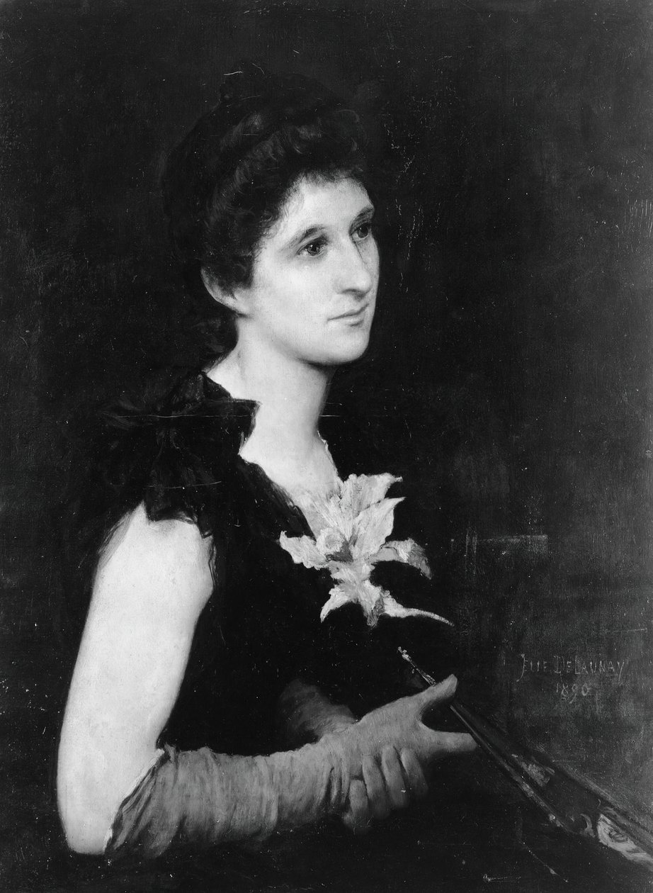 Porträt von Mrs. Charles L. Hutchinson, 1890 von Jules Elie Delaunay
