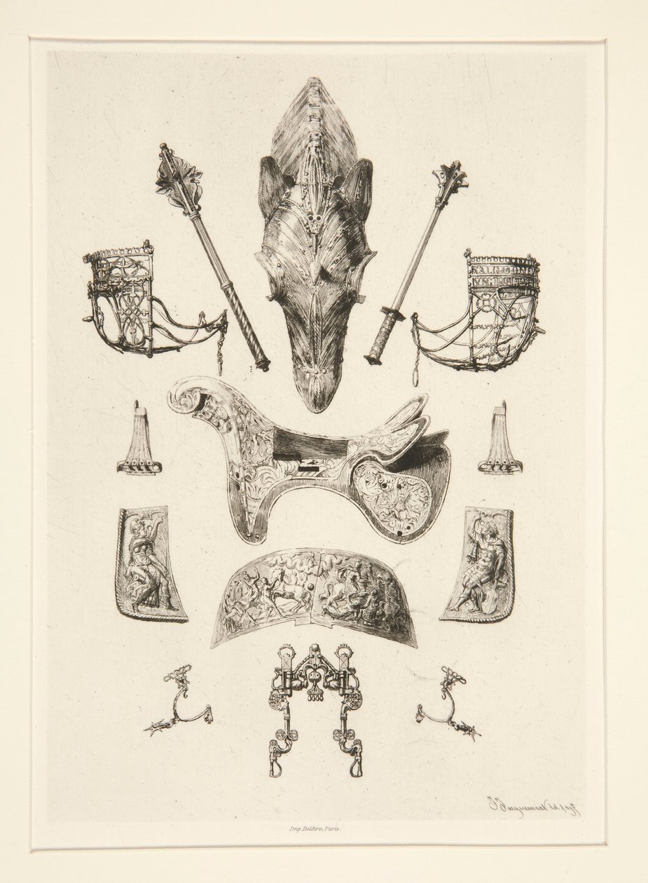 Wappen der Sammlung von M. de Nieuwerkerque von Jules Ferdinand Jacquemart