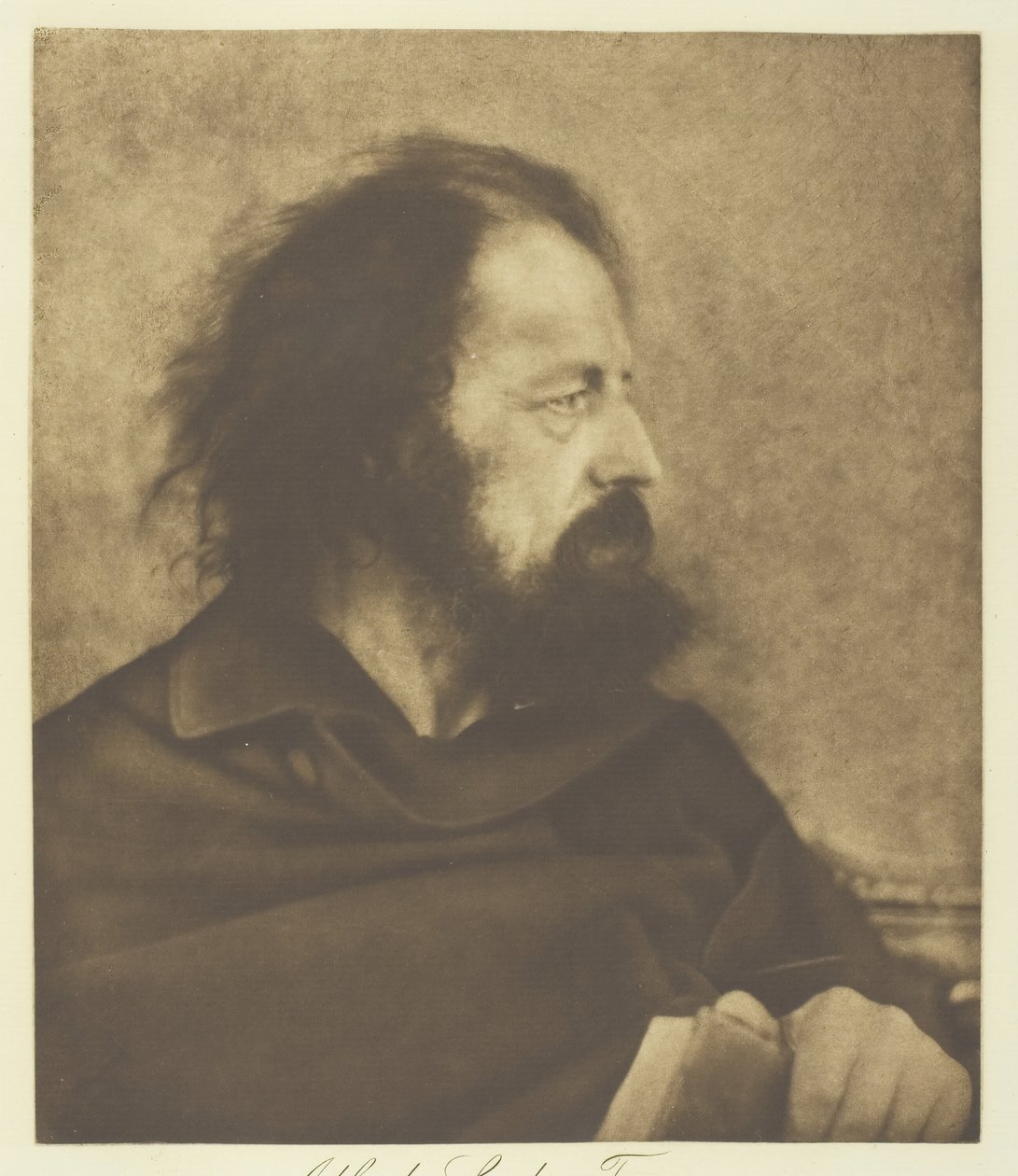 Alfred, Lord Tennyson Dirty Monk, 1865, gedruckt um 1893 von Julia Margaret Cameron