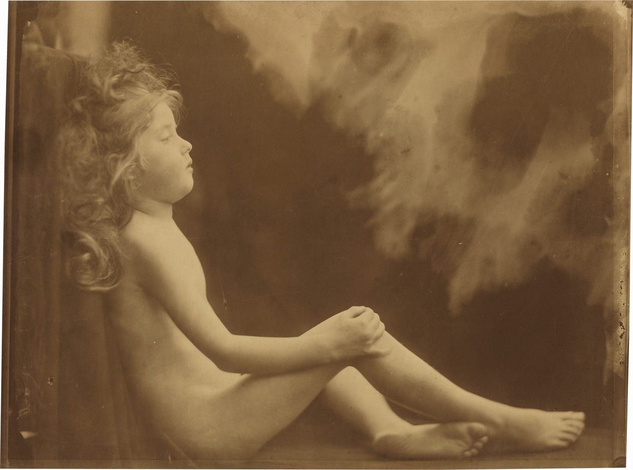 Ein Engel ohne Flügel durch dein Verlangen, 1873 von Julia Margaret Cameron