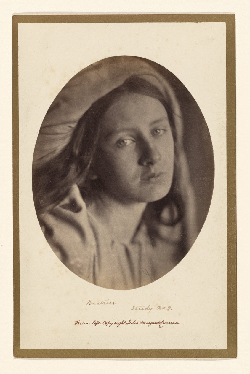 Beatrice, Studie Nr. 2 von Julia Margaret Cameron