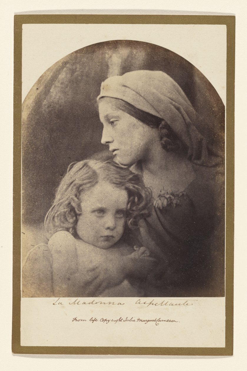 Die Erwartende Madonna von Julia Margaret Cameron