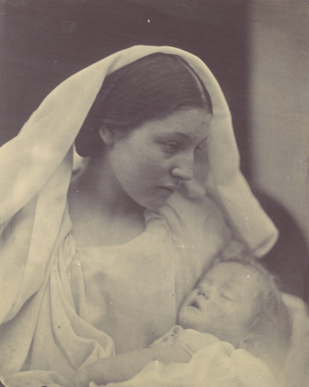 La Madonna Riposata, 1864 von Julia Margaret Cameron