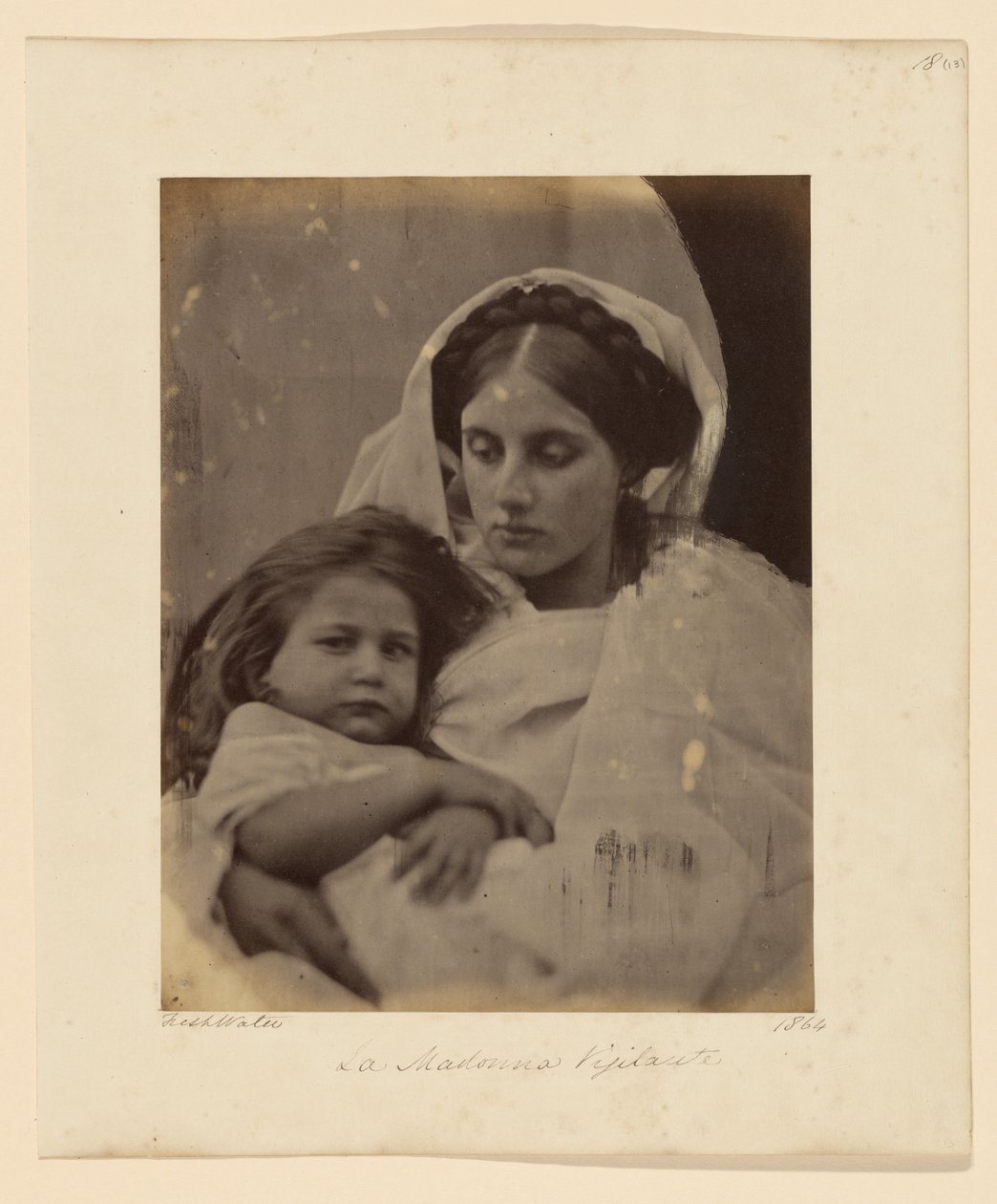 Die wachsame Madonna von Julia Margaret Cameron