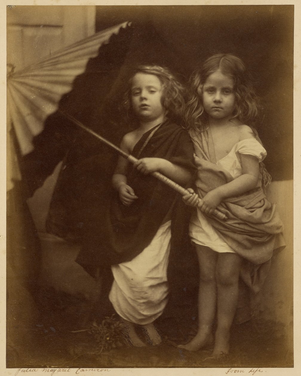 [Paul und Virginia] von Julia Margaret Cameron