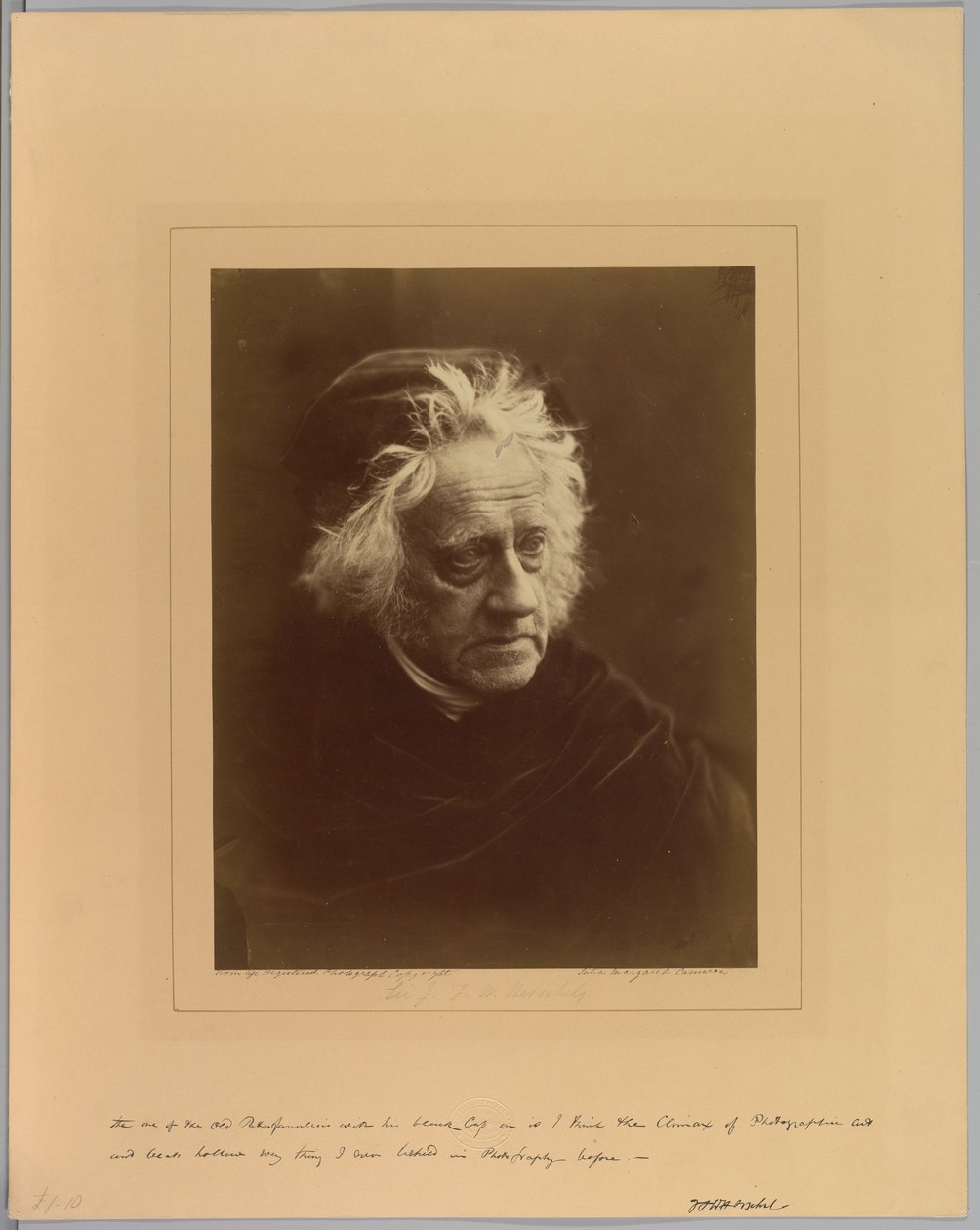 Sir John Herschel von Julia Margaret Cameron