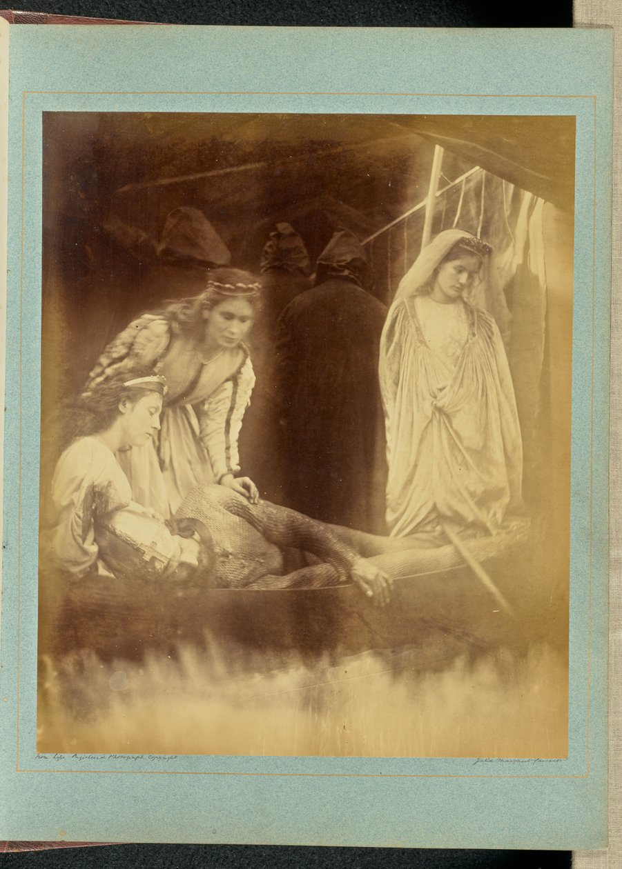 [„Arthurs Tod“] von Julia Margaret Cameron
