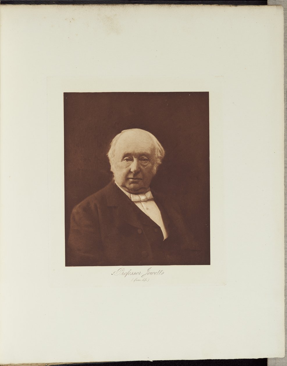 Der hochwürdige Dr. Jowett (Leiter des Balliol College, Oxford) von Julia Margaret Cameron