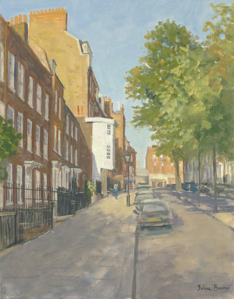 Church Row, Hampstead von Julian Barrow: Kunstdruck kaufen
