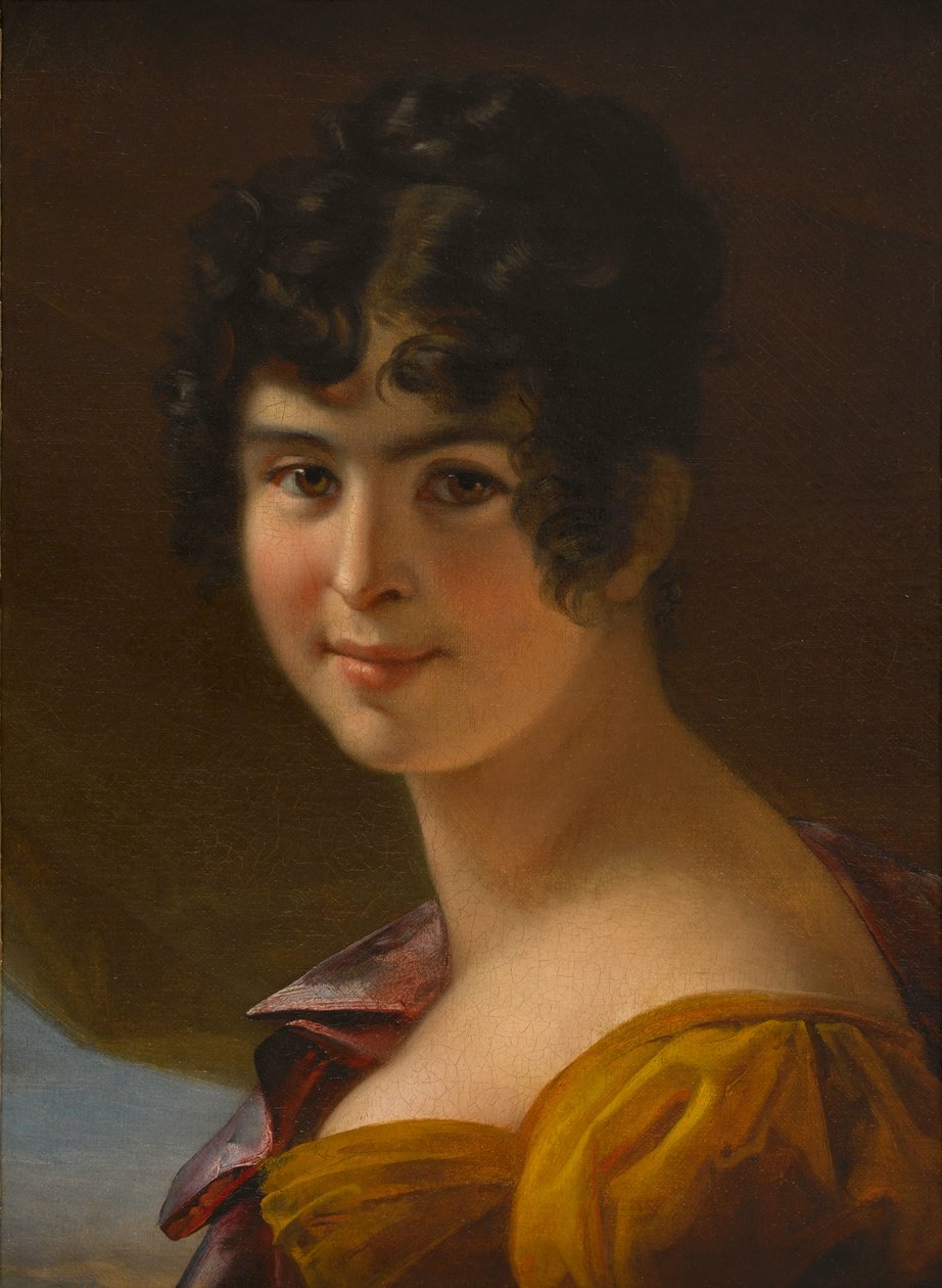 Porträt von Adèle Foucher 1803-1868, ca. 1820 von Julie Duvidal de Montferrier
