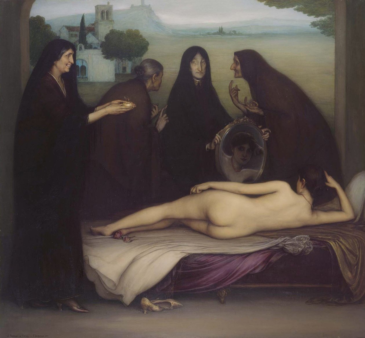 Die Sünde von Julio Romero de Torres