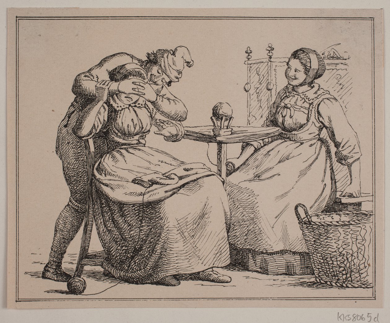Illustration zu Bilder und Verse von Julius Exner und Christian Winther von Julius Exner