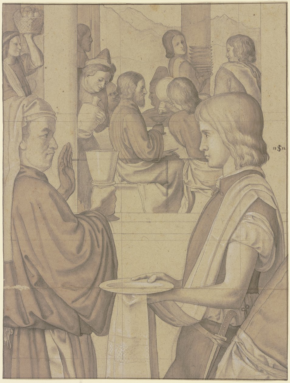 Hochzeit zu Kana von Julius Schnorr von Carolsfeld