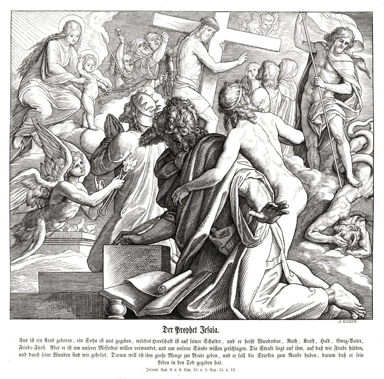 Der Prophet Jesaja von Julius Schnorr von Carolsfeld