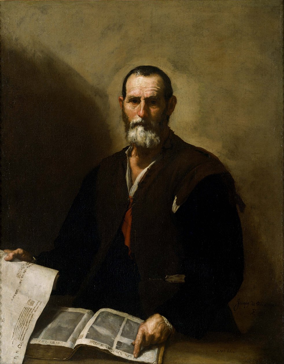 哲学者クレテース von Jusepe de Ribera