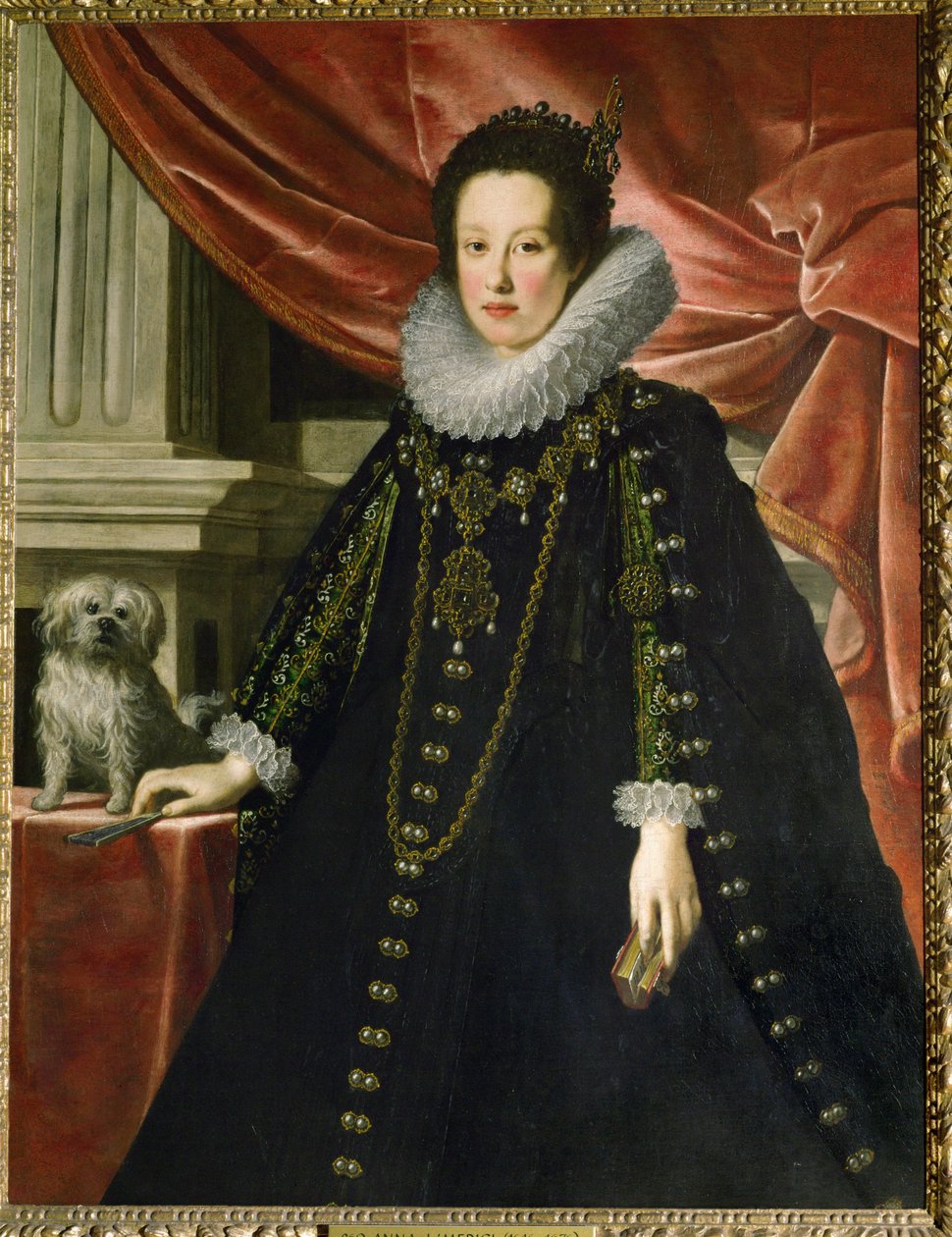 Anna de Medici, Tochter des Großherzogs Cosimo II. von Toskana von Justus Sustermans