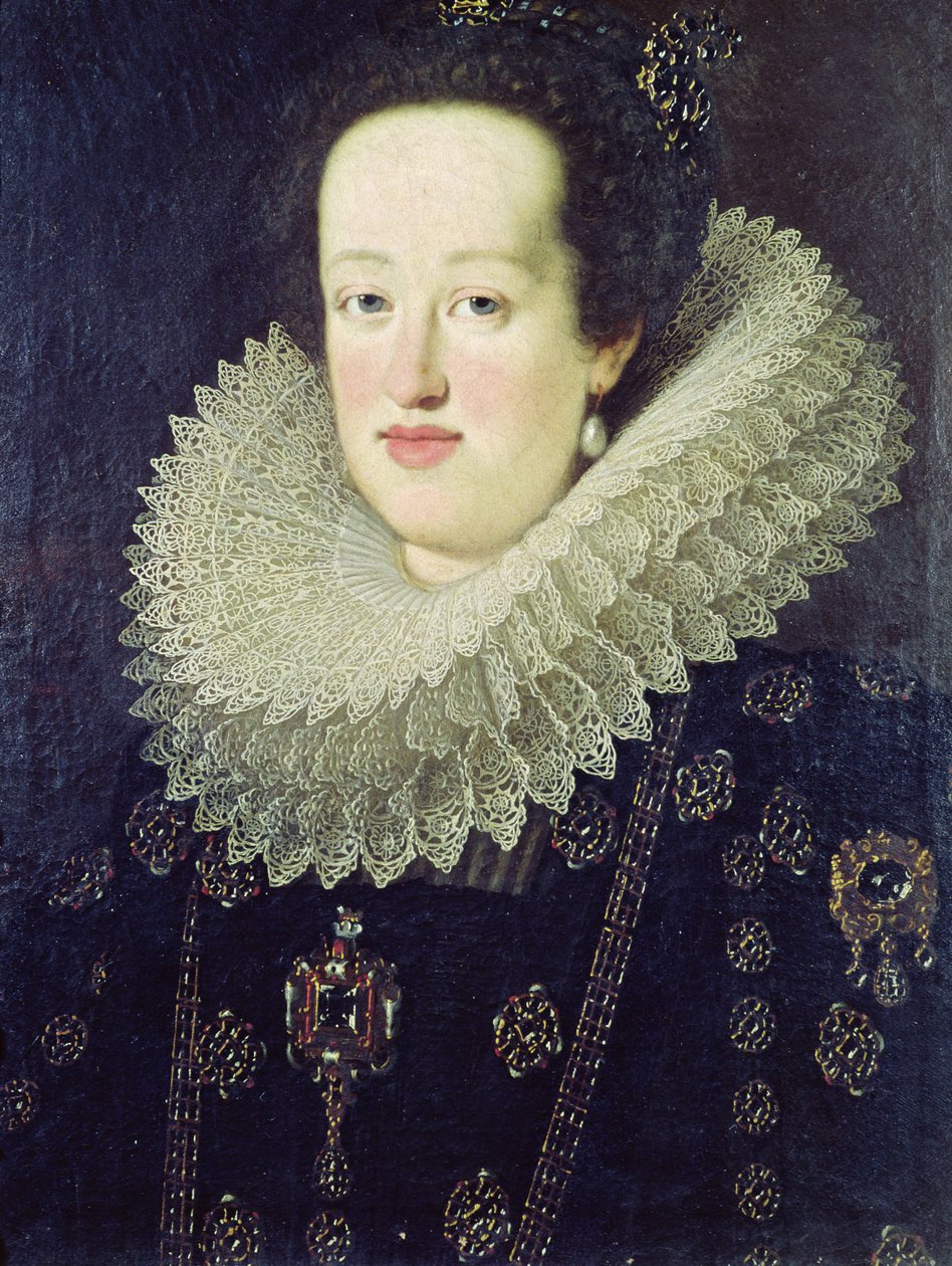 Porträt von Eleonora de Gonzaga Mantua (1598-1655) 1622-55 von Justus Sustermans