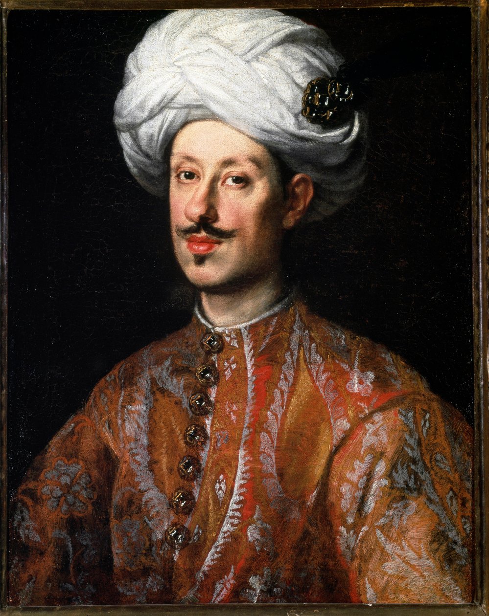 Porträt von Ferdinando II. de Medici im orientalischen Kostüm von Justus Sustermans