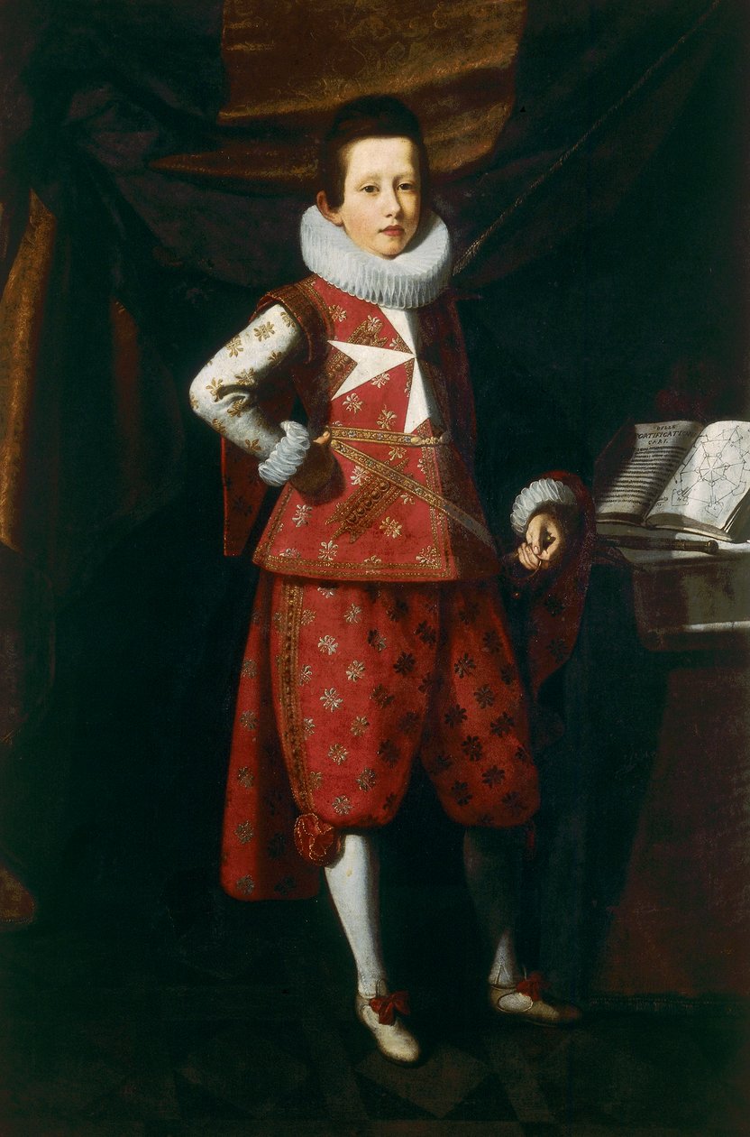 Porträt von Giovan Carlo de Medici im Alter von zehn Jahren von Justus Sustermans