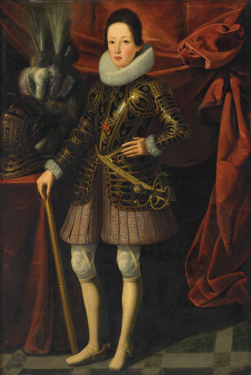 Porträt des jungen Ferdinand II. de