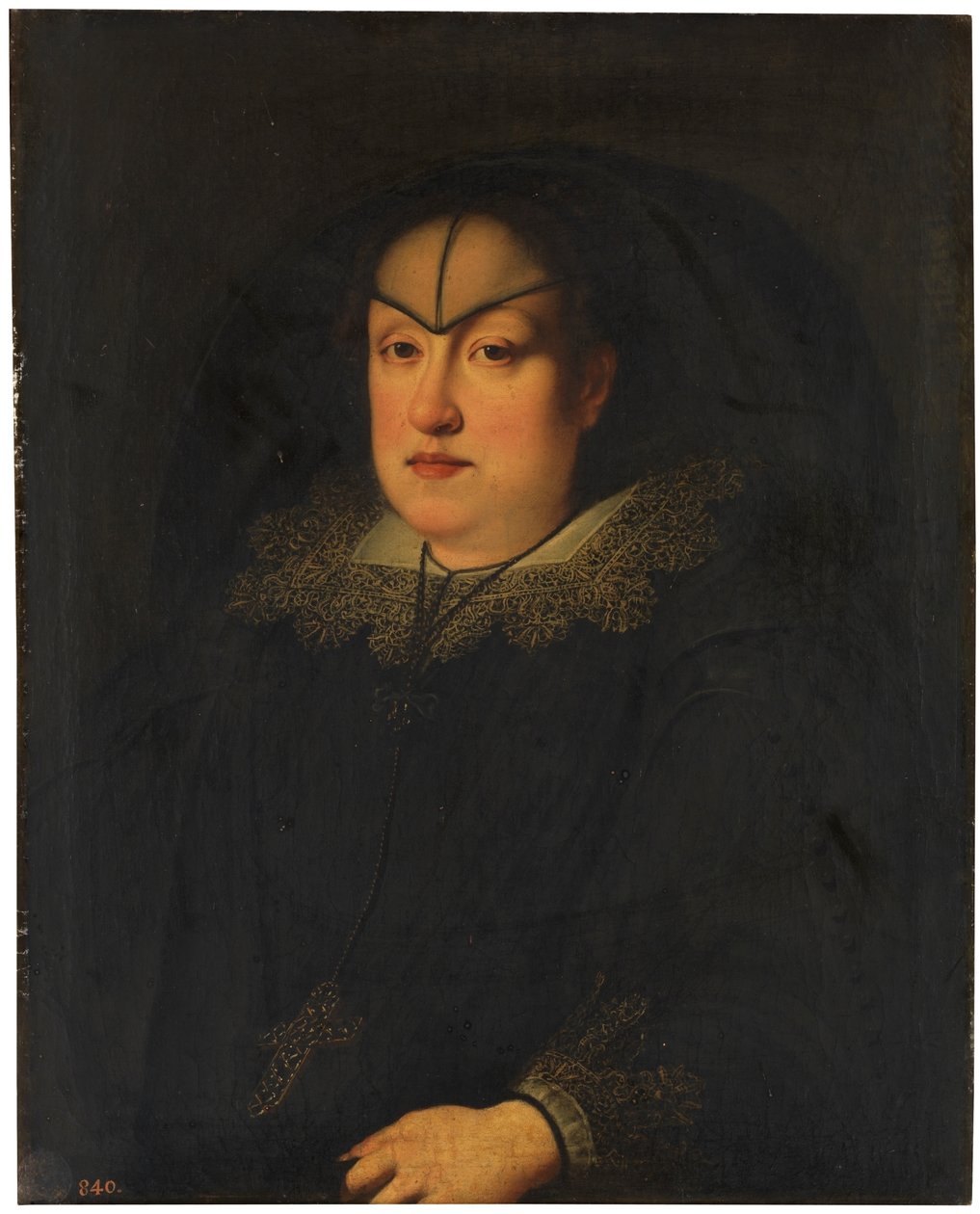 Porträt von Maria Magdalena von Österreich als Witwe von Justus Sustermans