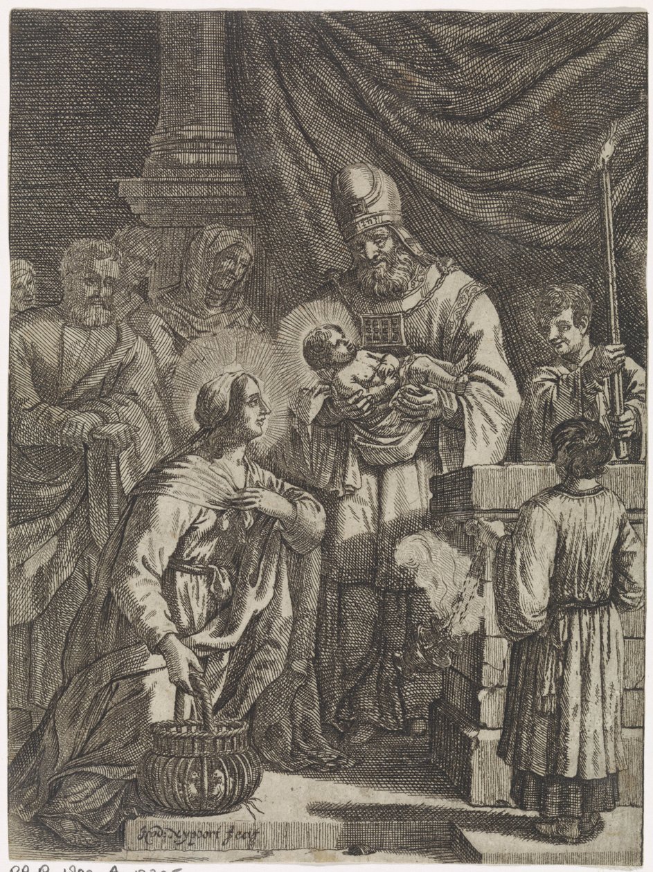 Darstellung Christi im Tempel von Justus van den Nijpoort