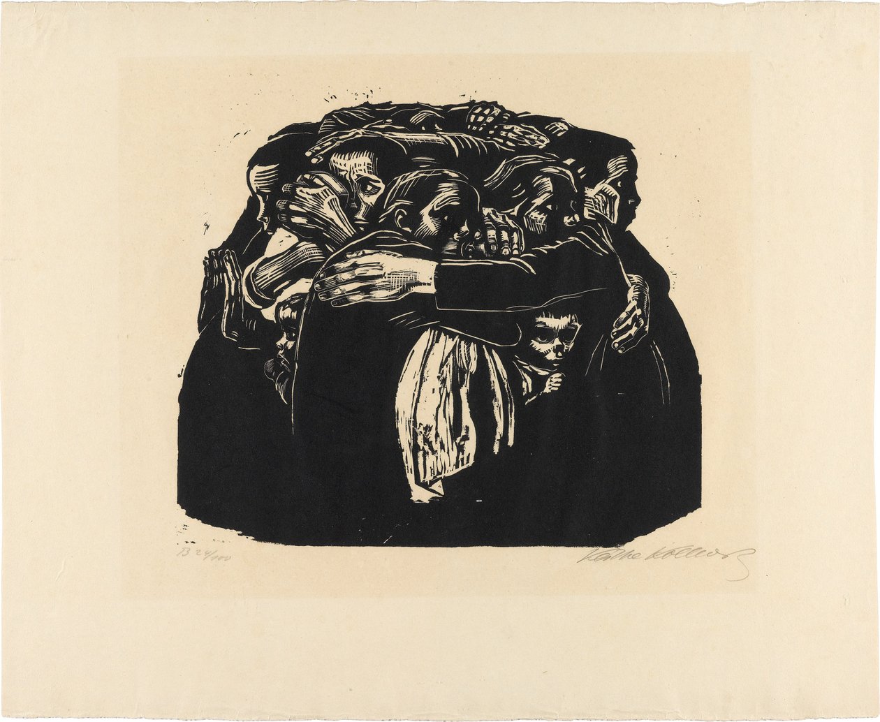 Krieg, Blatt 6: Die Mütter von Käthe Kollwitz