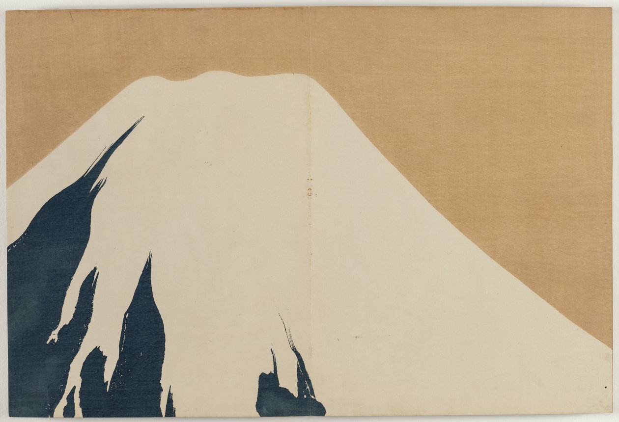 Blumen von hundert Welten (Momoyogusa): Berg Fuji von Kamisaka Sekka