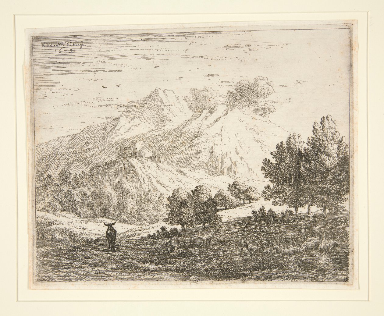 Die vier Berge von Karel Dujardin