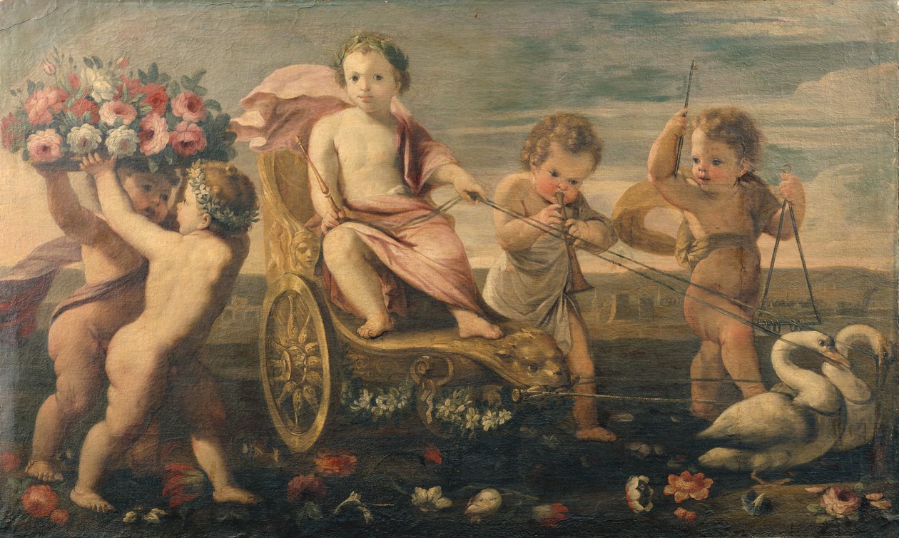 Der Triumph des Amor von Karel Philips (Circle of) Spierincks
