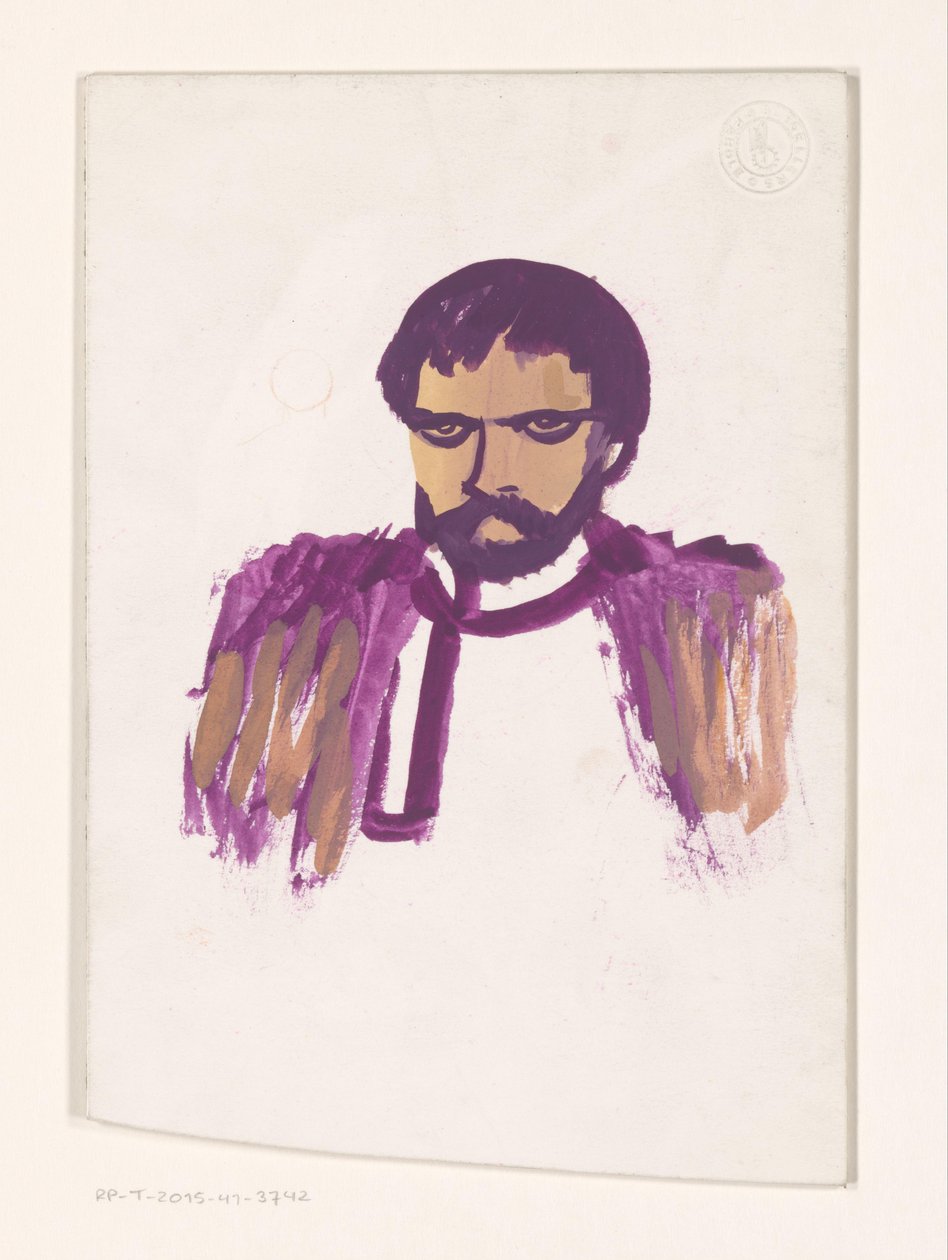 Einbandentwurf für: N.S. Ljeskow, Der Unsterbliche, 1965 von Karel Thole