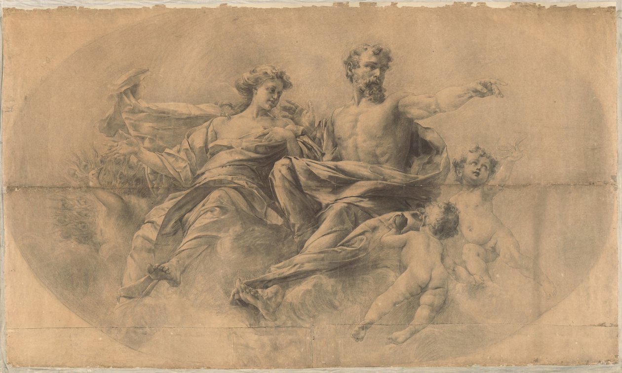 Zeus und Hera von Karel Vitezslav Masek
