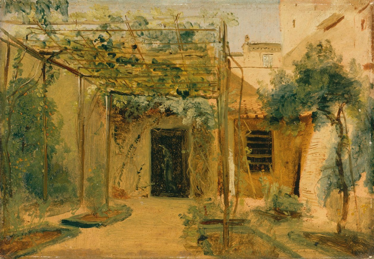 Das Atelier des Bildhauers Rudolf Schadow von Karl Blechen