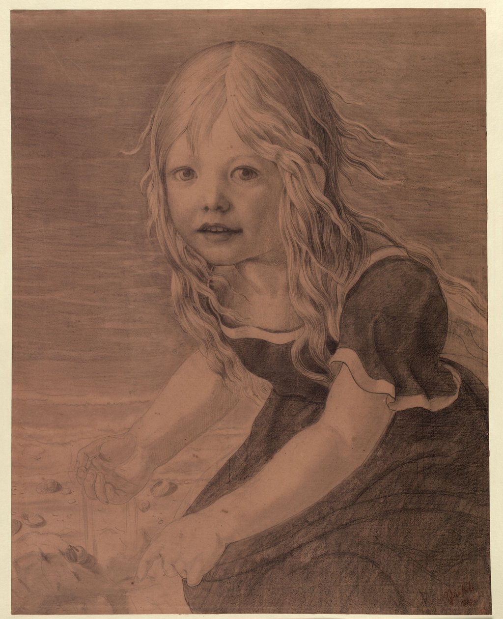 Bildnis der Tochter Marie von Karl Friedrich Schinkel