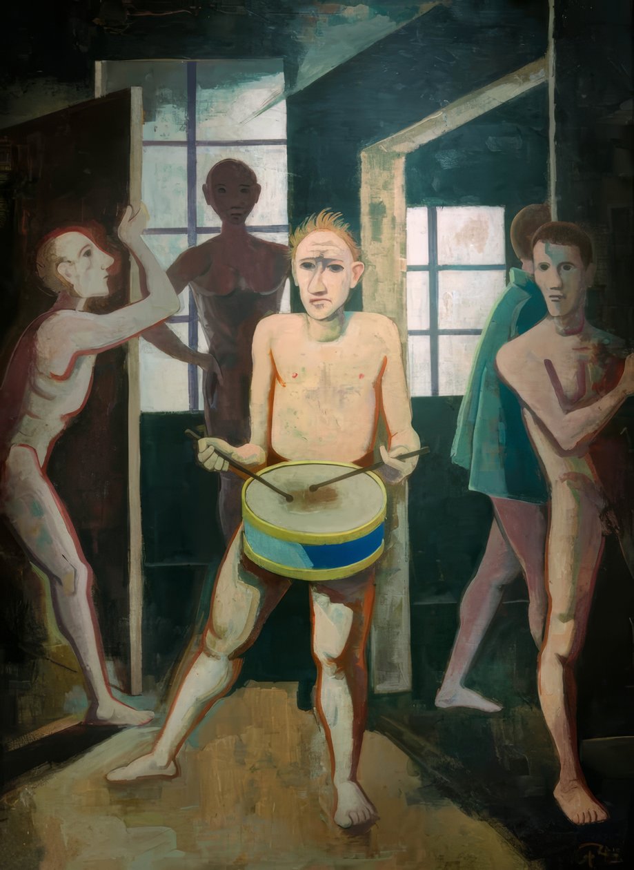 Die schwarzen Zimmer von Karl Hofer