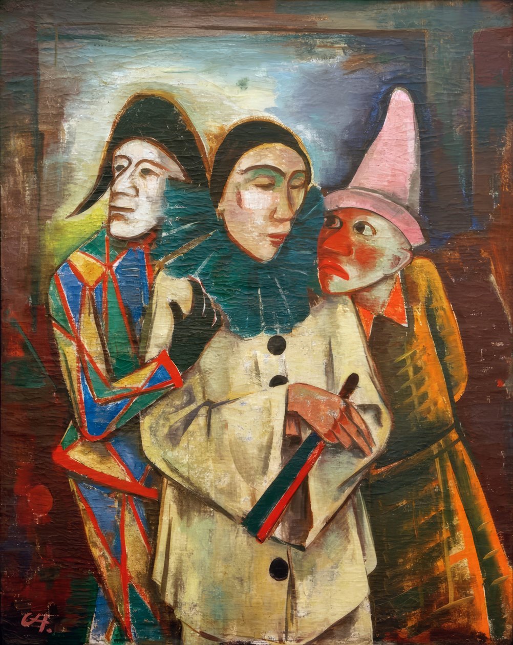 Maskerade von Karl Hofer