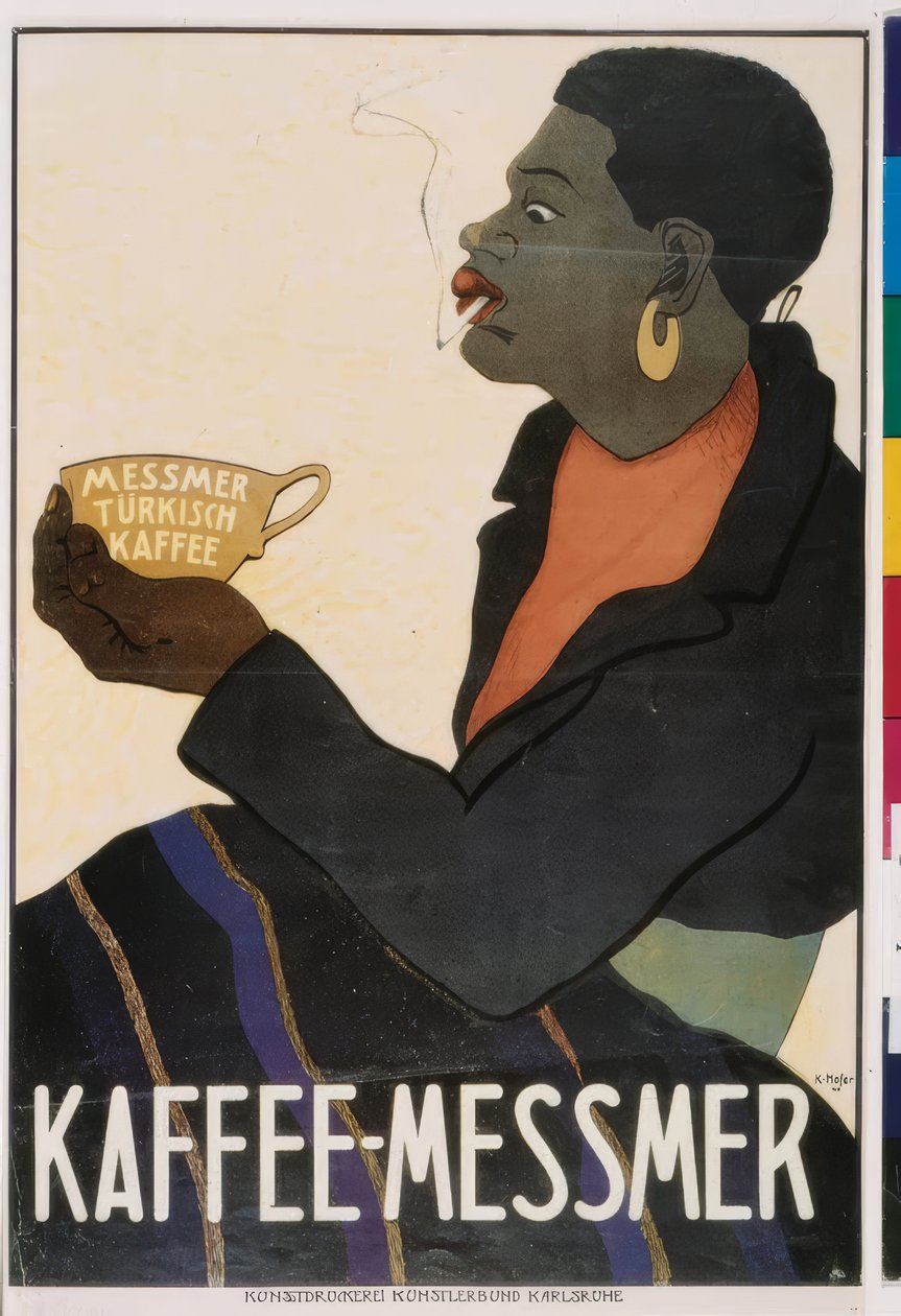 Messmer Kaffee von Karl Hofer: hochwertiger Kunstdruck
