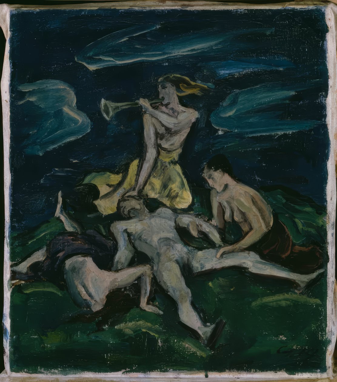 Totenklage von Karl Hofer