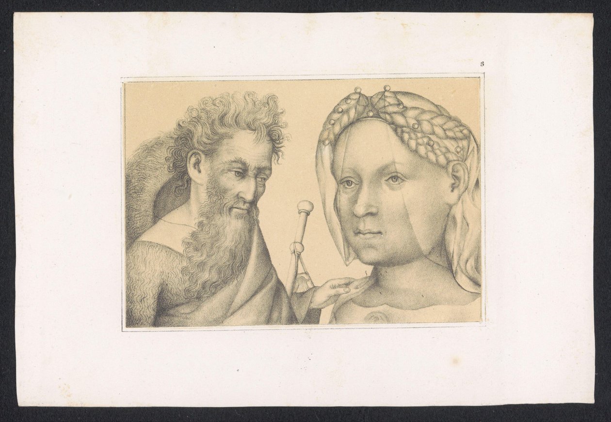 Jakobus der Ältere und Frau von Karl Palzow
